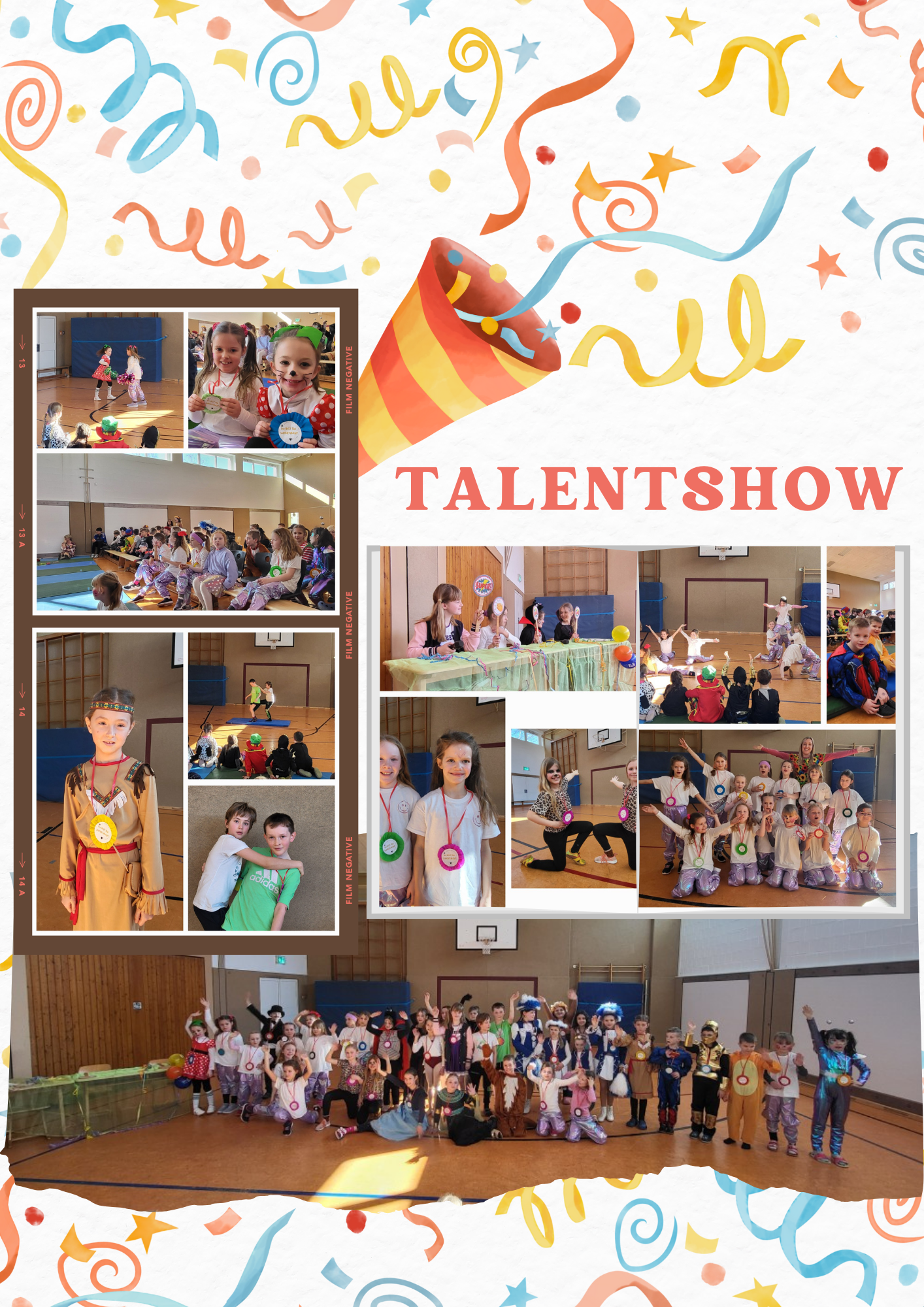 Collage Fasching